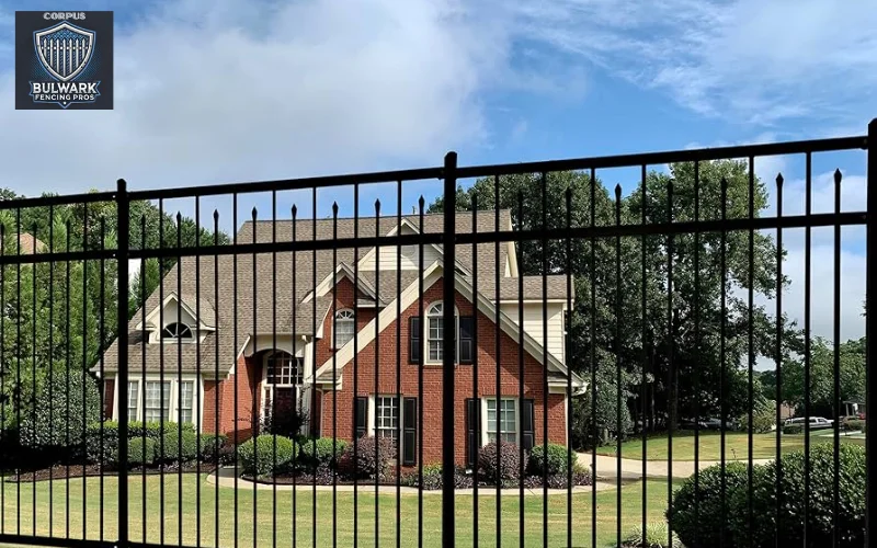 Metal Fence - Corpus Bulwark Fencing Pros